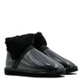 Clear Quilty Boots Black