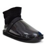 Clear Quilty Boots Black