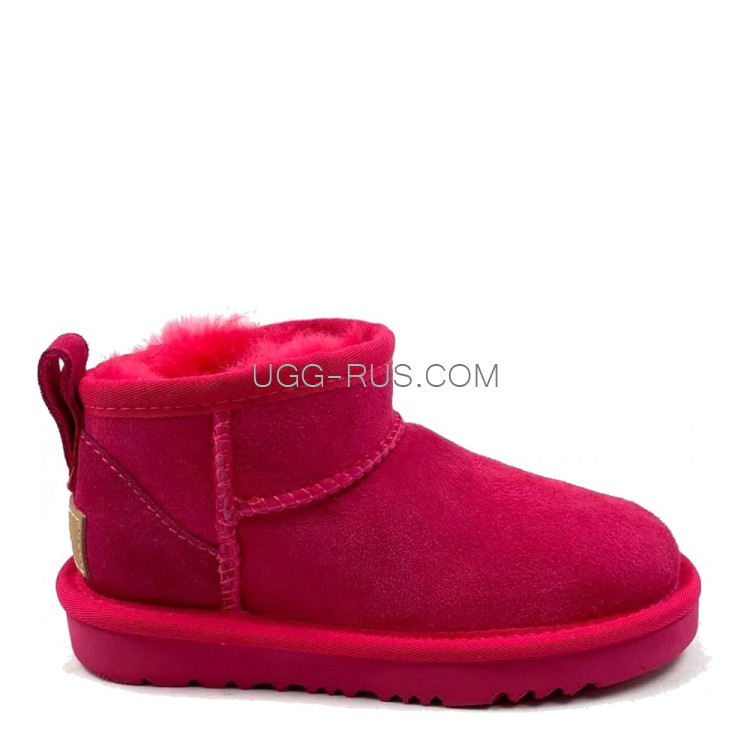 UGG Kids Ultra Mini Taffy Pink