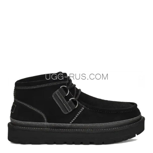 Mens Hayden Moc Chukka Black