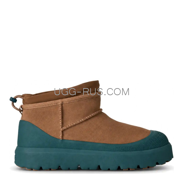 Mens Classic Ultra Mini Weather Hybrid Chestnut Marina Blue