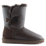 UGG Bailey Button Metallic Chocolate