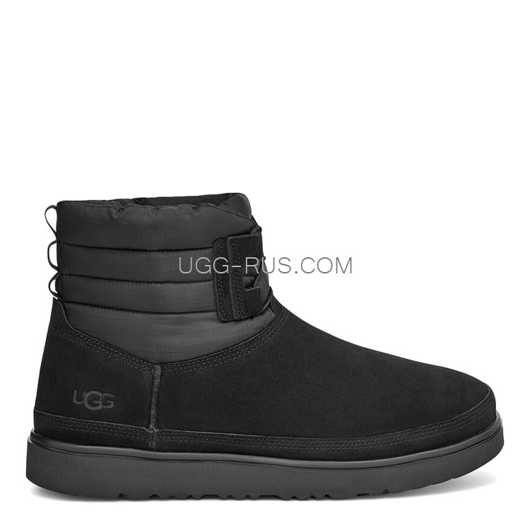 Classic Mini Lace-Up Weather black