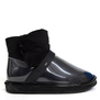 Clear Quilty Boots Black
