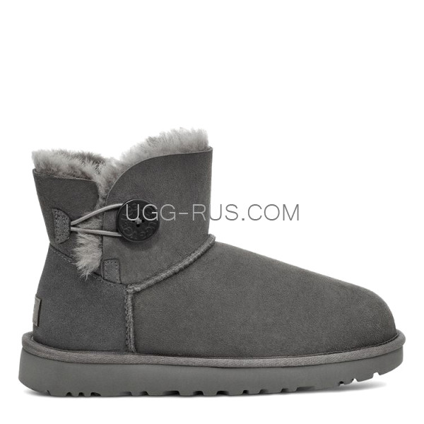 Mini Bailey Button Grey