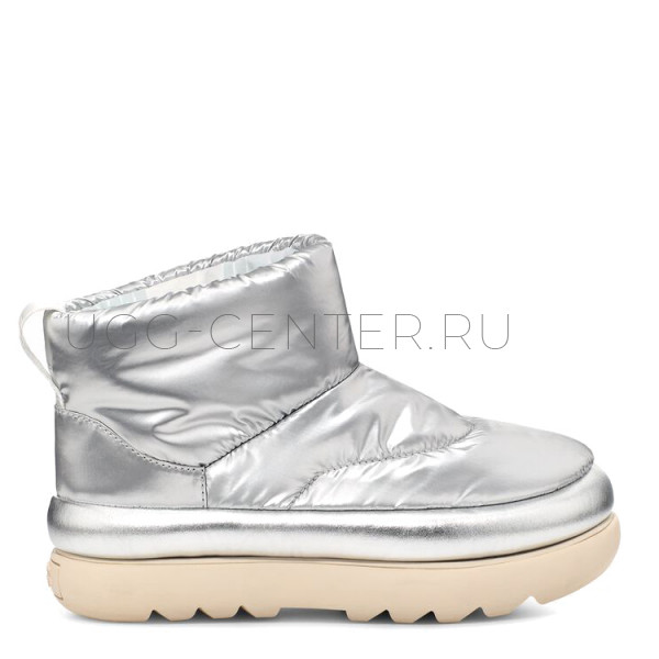UGG Classic Maxi Metallic Silver  Mini